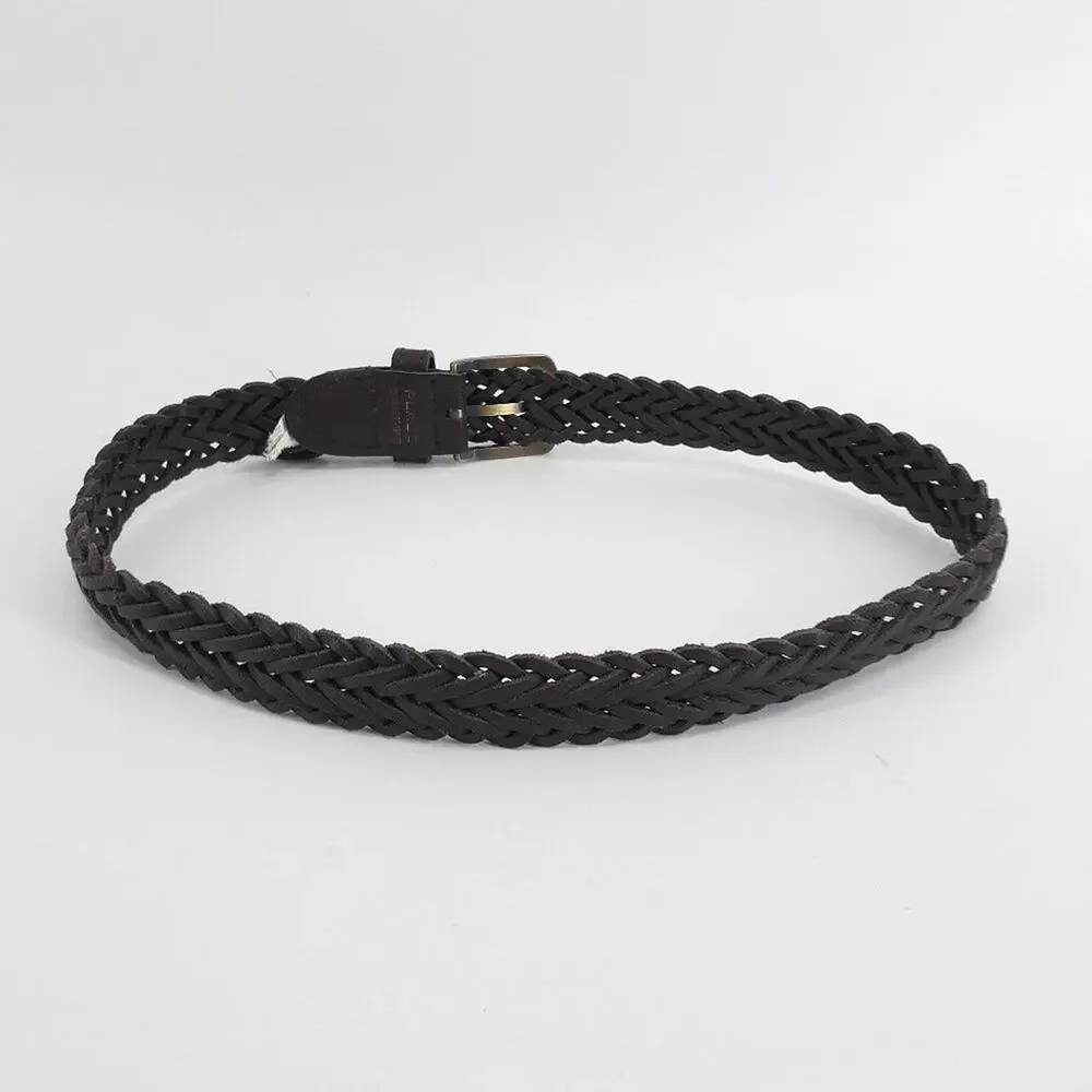 Children's Place Kid's Black Genuine Leather Belt Size 22